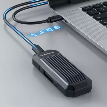 Caixa para SSD GRAUGEAR G-M202-AC-10G preto M.2
