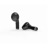 Headset Bluetooth GEMBIRD TWS-02-BK, In-Ear TWS, preto/cinzento, até 5 h de reprodução, microfone incorporado, estojo de carregamento