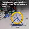 Extralink Pilot 4,5 mm 25 m | Guia de cabos | Fibra de vidro GRP, Ø 4,5 mm, C 25 m, amarelo