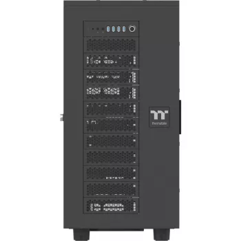 Caixa Thermaltake AX700 TG Super Tower preta retalho - Tower (CA-11B-00F1WN-00)