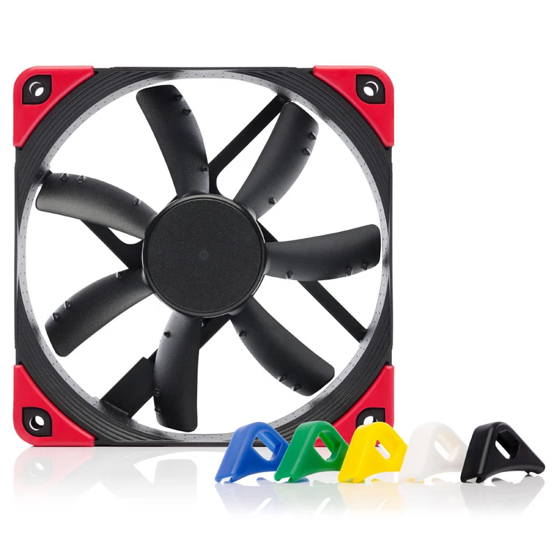 Noctua NF-S12A PWM chromax.black.swap Ventoinha para caixa 120mm