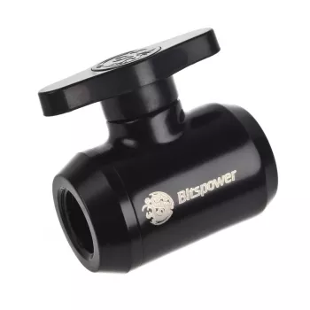 Componente de sistema de refrigeração BitsPower BP-MVV-MBK — acessório preto para refrigeração líquida de PC