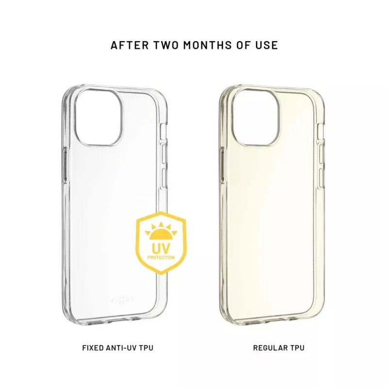 Capa de proteção FIXED para Samsung Galaxy S25+ — TPU transparente, modelo FIXTCCA-1505-TR