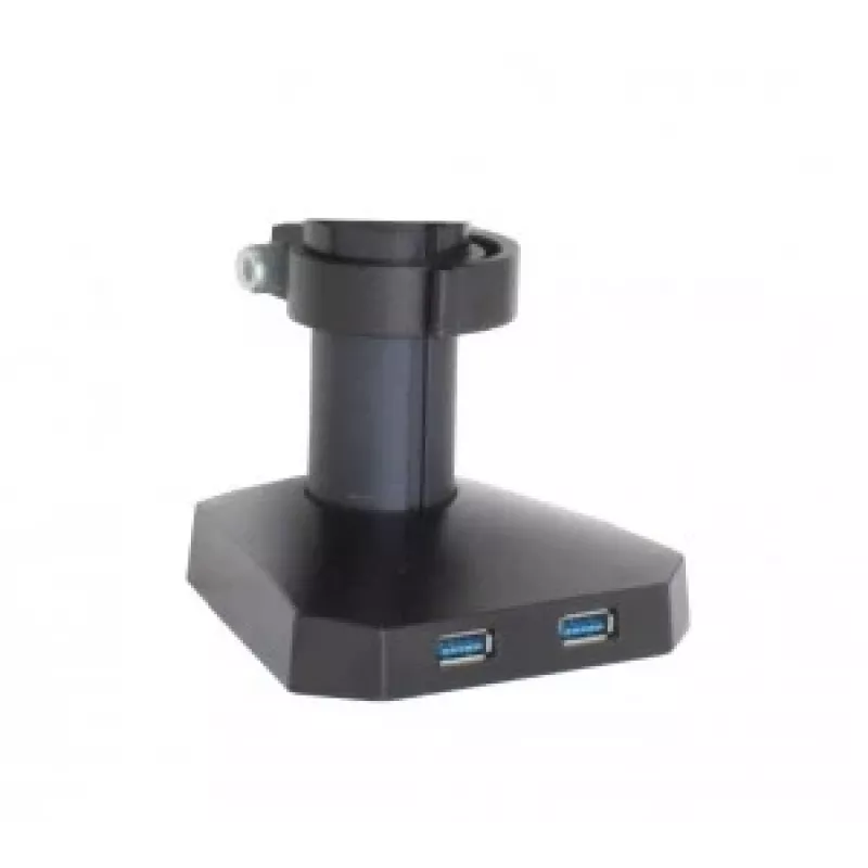 Suporte de secretária para 2 monitores LED/LCD 10-32 L-18GD ART 9KG 2xUSB3.0