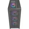 Caixa de PC Silentware Air 2000 A-RGB preta — Mid-Tower, janela lateral em vidro temperado