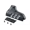 Plaina Wolfcraft plaina tripla de arestas 4009000 — grafite, lâminas trapezoidais, adequada para placas de gesso cartonado