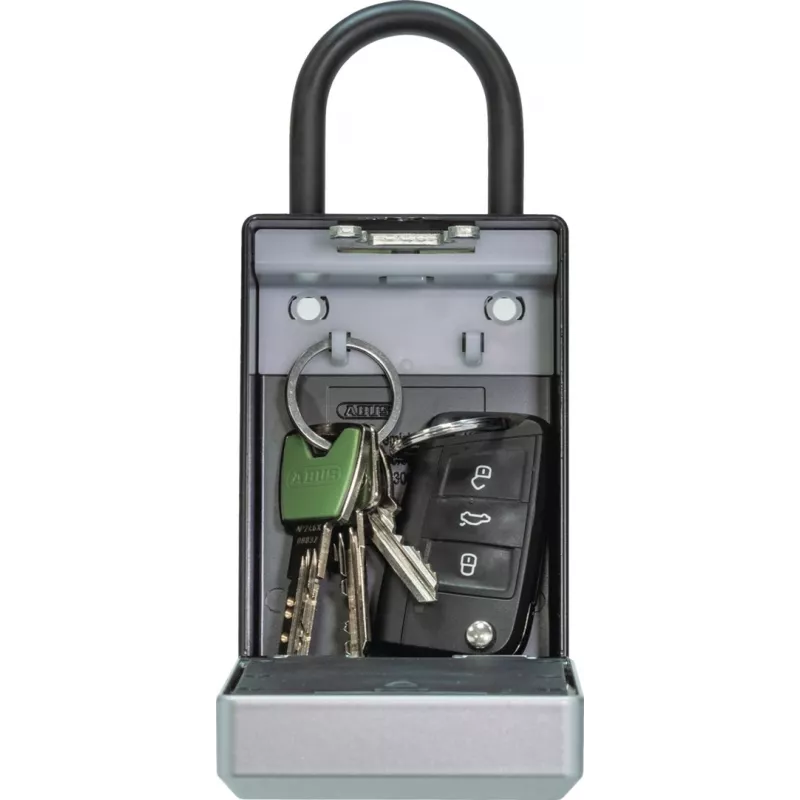 Cofre de chaves ABUS 797 aço preto prateado fechadura de combinação 82,5x63x179mm