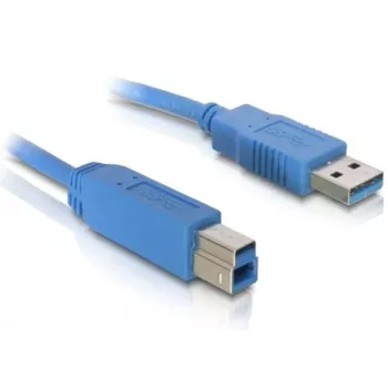 DeLOCK 82581 cabo USB 3.0, USB-A macho para USB-B macho, 3 m, azul