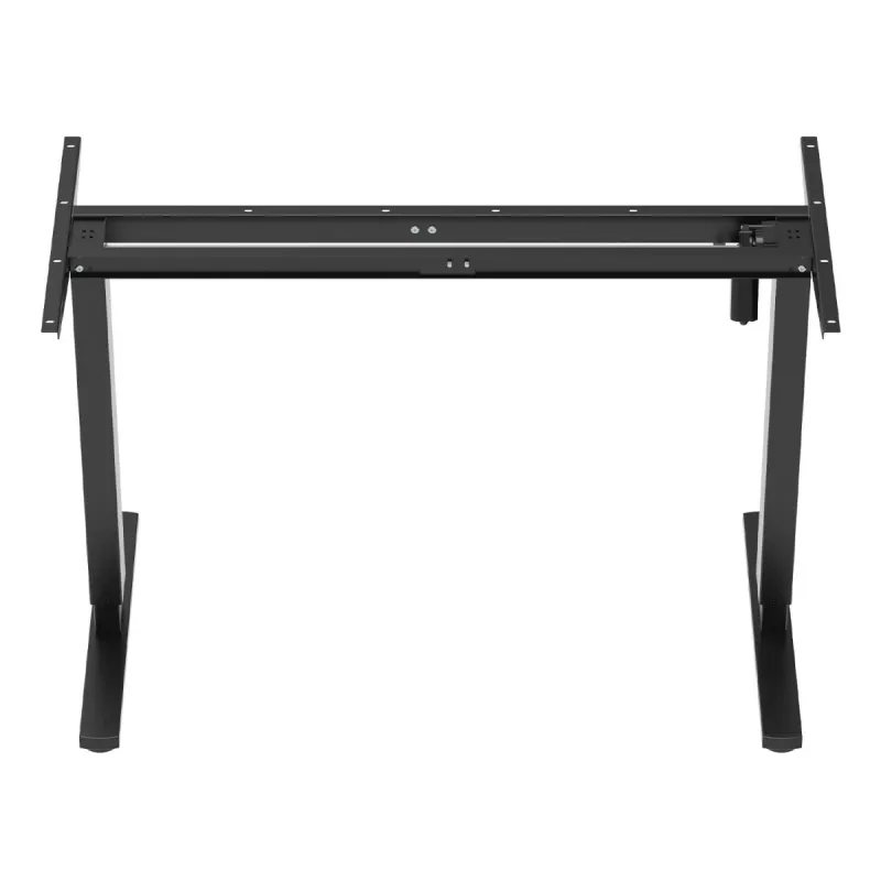 Secretária com ajuste elétrico de altura Ergo Office, altura máx. 1160 mm, máx. - 80 kg, sem tampo para trabalho sentado/de pé, preto, ER-400 B