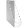 MAUL porta-revistas em acrílico A4, transparente, espessura: 3,8 mm dimensões: (L)98 x (P)263 x (A)307 mm (19510-05)