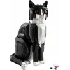 Conjunto LEGO Ideas 21349 Gato Tuxedo — modelo de tijolos colecionável, peça de exposição