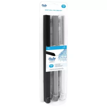 Caneta 3D 3DOODLER Create iPRO – utiliza filamento de 3 mm, conjunto de 250 peças em tons de cinzento
