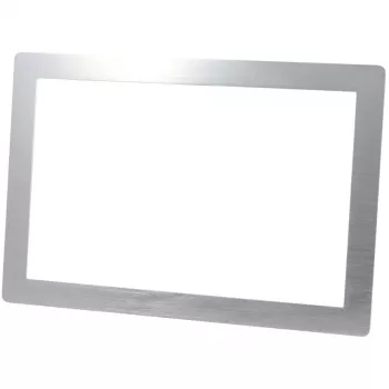 Moldura para tablet ALLNET ALLTCover14NSv1 — moldura de substituição prateada, peso 385 g