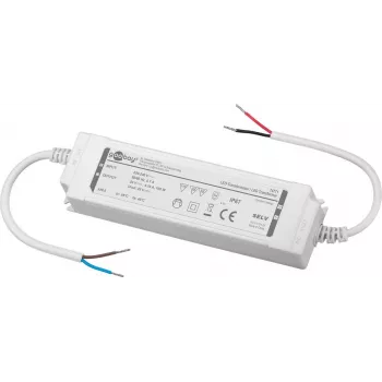 Transformador LED Goobay 24 V DC 100 W IP67 - transformador de tensão constante CV (74771)