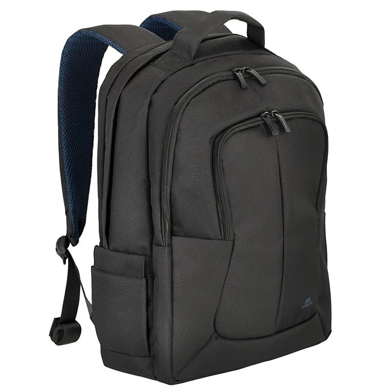 Mochila Rivacase Tegel 8460 preta poliéster