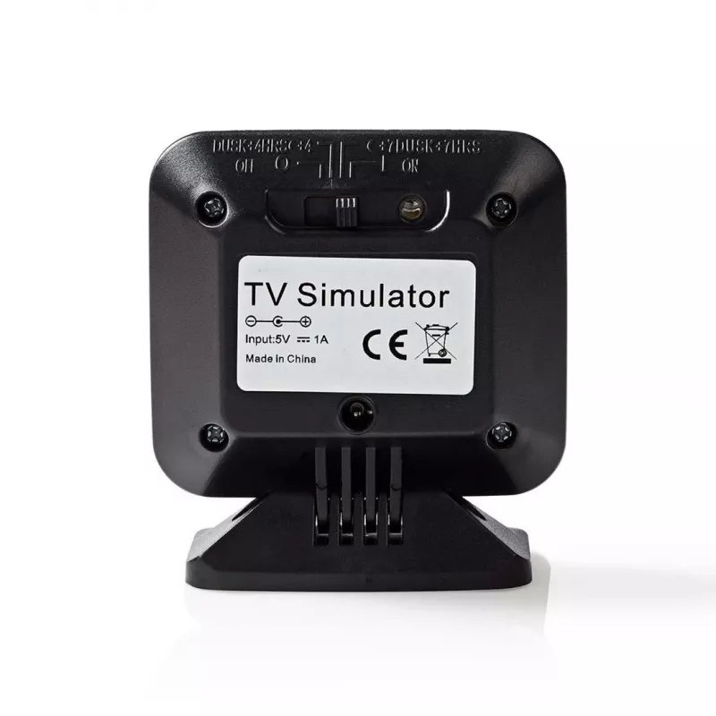 Nedis DUMSTV10BK simulador de TV, preto