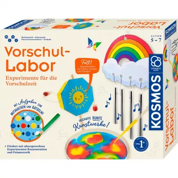 Laboratório pré-escolar, kit de experiências