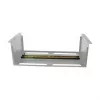 Suporte de equipamento ALLNET para calha DIN/dispositivos de calha DIN T150mm/5HE cinzento-claro montagem frontal