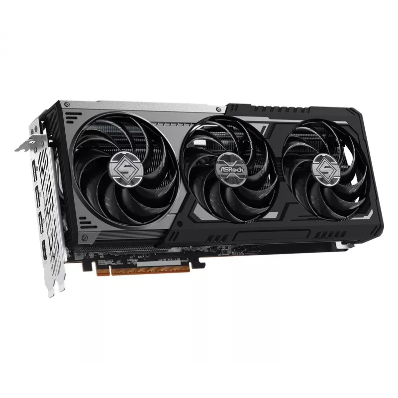 Placa gráfica ASRock Radeon RX 9070 XT 16GB Steel Legend Dark