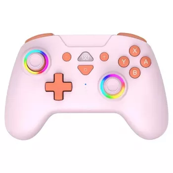 Comando sem fios com LED Subsonic Sweety rosa para Switch