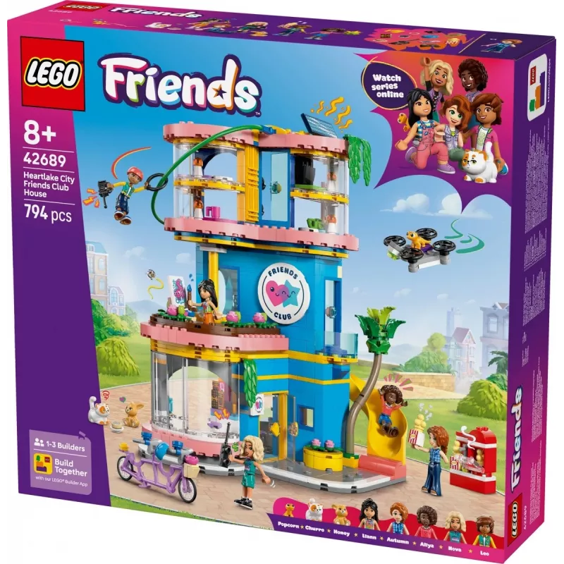LEGO Friends 42689 Clube de amigos de Heartlake City