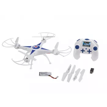 Revell GO STUNT 4 rotores quadricóptero 380 mAh azul, branco