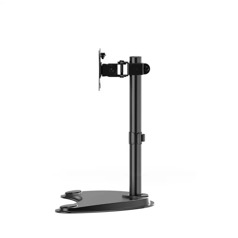 Suporte de secretária para monitor GEMBIRD MS-D1ST-04 para ecrãs de 13–32 polegadas, altura e inclinação ajustáveis, VESA 75x75–100x100, até 8 kg