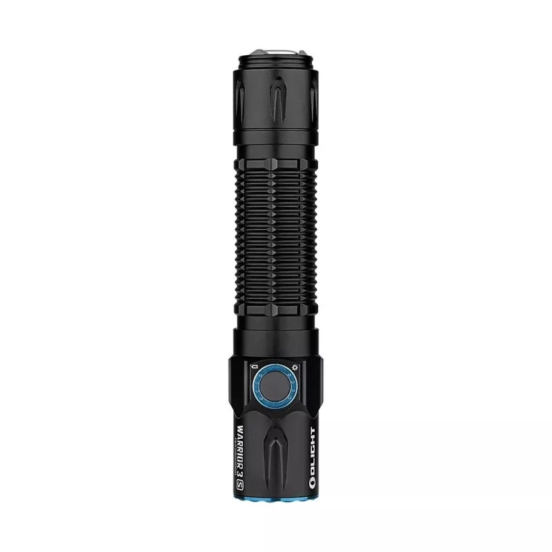 Lanterna tática de mão olight Warrior 3S — LED 2300 lm, alcance 300 m, IPX8, 21700 Li-Ion 5000 mAh