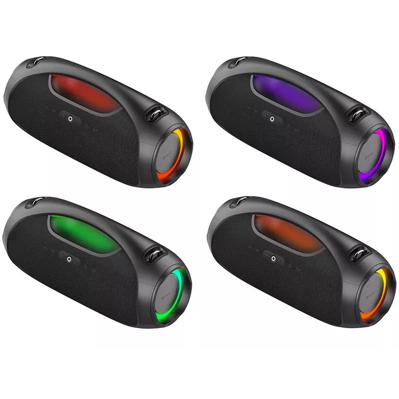 Altifalante portátil estéreo TRACER TRAGLO47226 — sem fios Bluetooth 5.3, 60 W RMS, bateria de 12 h, preto