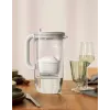 Brita Glass+1 Maxtra Pro Pure Performance jarro filtrante de vidro, 2,5 l totais / 1,5 l filtrados, adequado para máquina de lavar loiça, cinzento