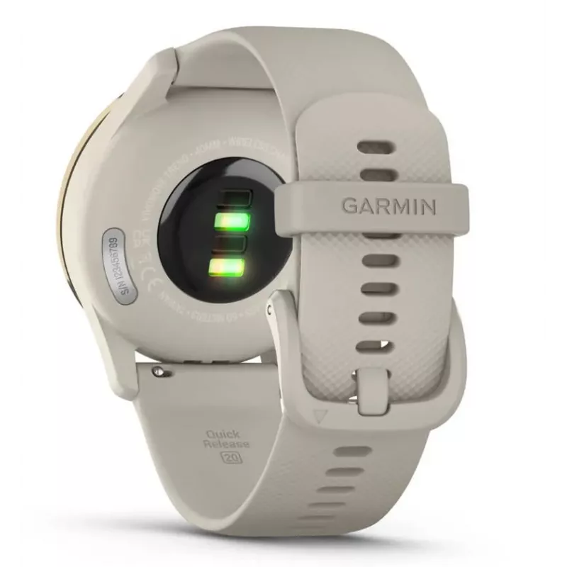Garmin vivomove Trend LCD 40 mm híbrido 254 x 346 pixels ecrã tátil dourado GPS (satélite)