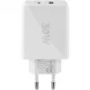 Goobay Carregador Rápido Dual USB-C™ PD (Power Delivery) (30 W) (61674)