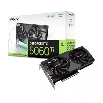 Placa gráfica PNY GeForce RTX 5060 Ti 16GB VERTO Dual Fan (VCG5060T16DFXPB1)