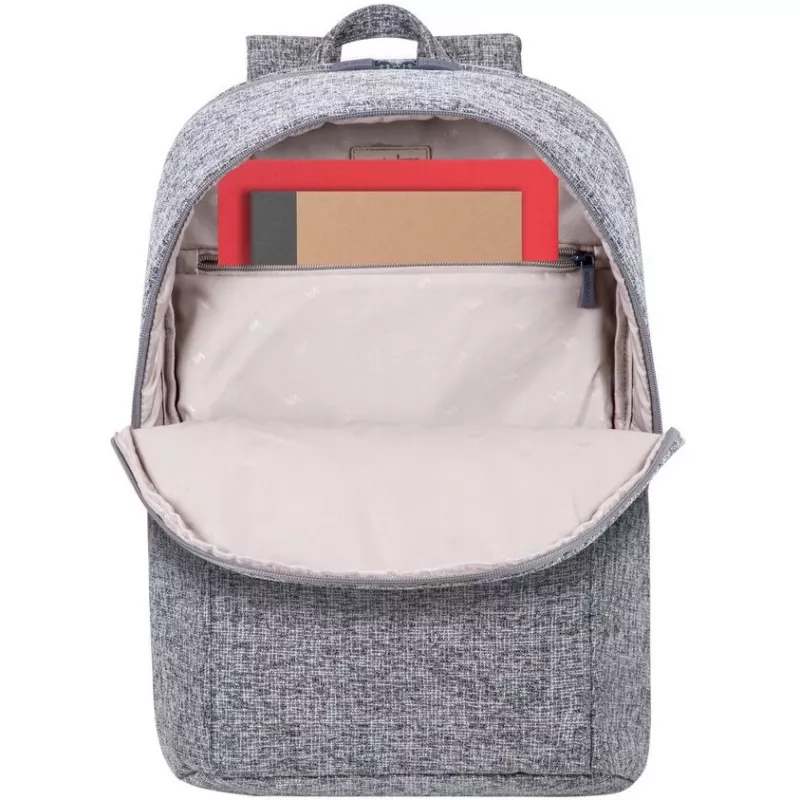 Rivacase Anvik 7962 mochila para portátil, 15,6 polegadas, cinzento claro