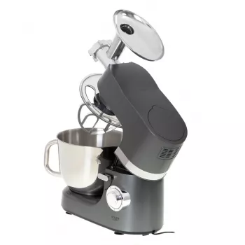 Robot de cozinha Adler AD 4221 — tigela de aço inoxidável de 7 L, 1200 W, 6 velocidades, movimento planetário