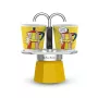 Conjunto de café Bialetti Mini Lichtenstein + 2 chávenas