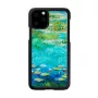 Capa para smartphone iKins para iPhone 11 Pro — design de nenúfares, preta