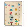 Tapete de espuma de jogo milly mally Modelo 4688 — tapete de espuma enrolado com estampa de urso e baleia
