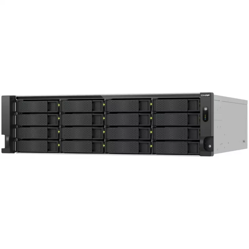 QNAP TS-H1677AXU-RP-R7-32G, servidor de armazenamento, rack (3U), AMD Ryzen™ 7, 7745, 32 GB, DDR5