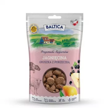 BALTICA Guloseimas Regionais Cordeiro com Pera e Menta - Guloseimas para Cães - 100 g