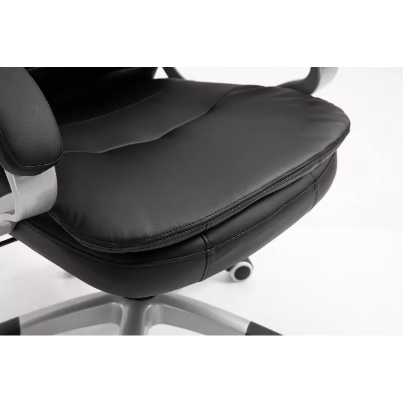 Cadeira de escritório com massagem e aquecimento Activejet YK7304 preta