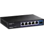 Switch não gerido TRENDnet 6 portas 2.5G com porta SFP+ 10G (TEG-S5061)