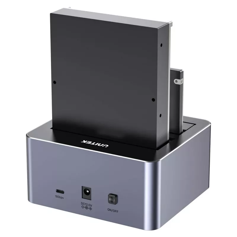 Docking station Unitek 51642 para discos SATA de 2,5