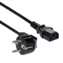 Akyga AK-PC-05C cabo de alimentação, CEE 7/7 para IEC C13, cobre 3 x 1 mm², 5 m, preto