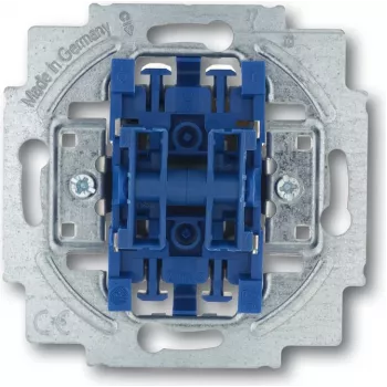 Mecanismo interruptor duplo BUSCH-JAEGER 10A 2000/5USGL 250V encastrar com iluminação 2000/5USGL (1012-0-1135)