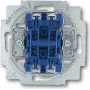 Mecanismo interruptor duplo BUSCH-JAEGER 10A 2000/5USGL 250V encastrar com iluminação 2000/5USGL (1012-0-1135)