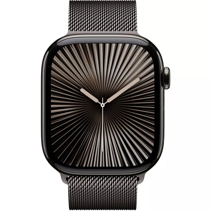 Pulseira milanesa cinza-ardósia 46 mm - S/M