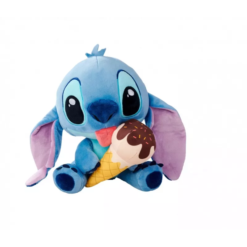 Peluche SIMBA mascote Stitch gelado 25 cm, personagem original macia