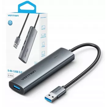 Hub 5v1 USB-A Vention 0,15 m