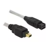 Cabo FireWire A/B DeLOCK 82588 1,0 m cinzento